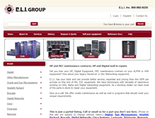 Tablet Screenshot of eli.com